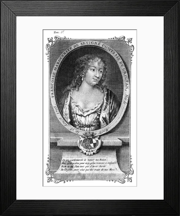 Framed Print : Francoise De Grignan - 7 Framed Print : Francoise De Grignan - 7