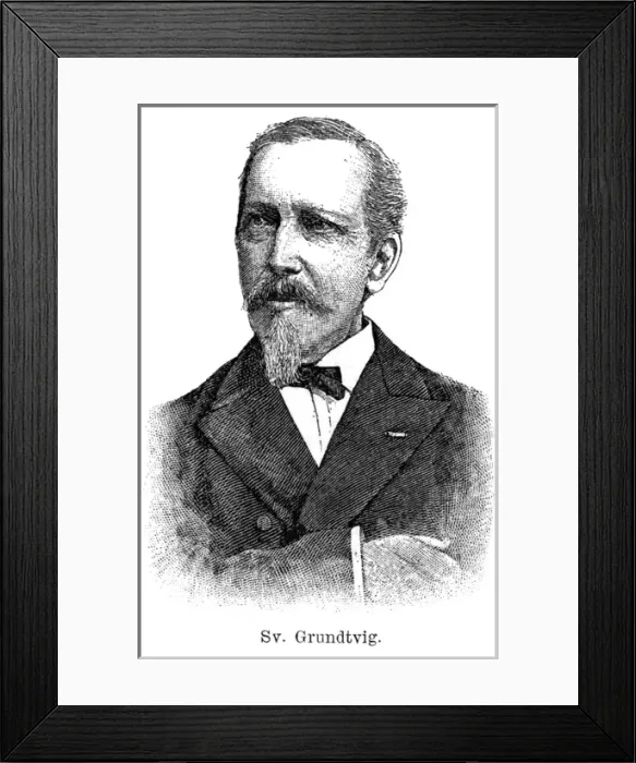 Framed Print : Svenn Hersleb Grundtvig Framed Print : Svenn Hersleb Grundtvig