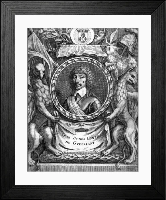 Framed Print : Jean Comte Guebriant 2 Framed Print : Jean Comte Guebriant 2