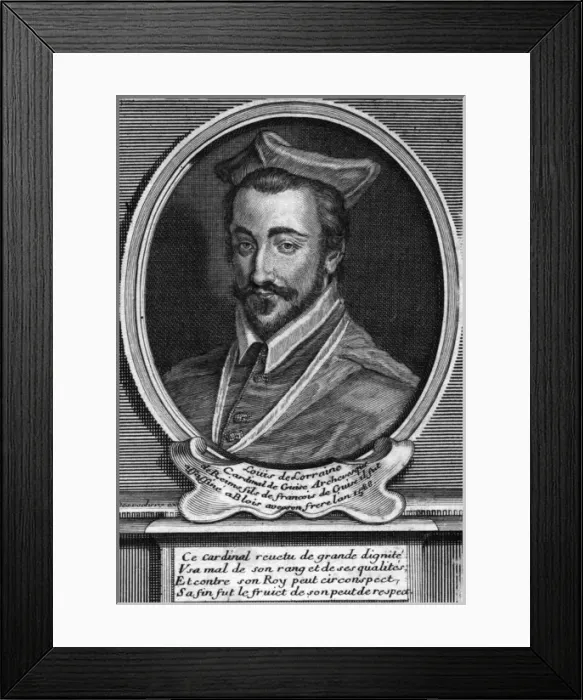 Framed Print : Louis II De Guise Framed Print : Louis II De Guise