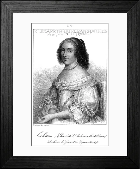 Framed Print : Elisabeth Duchesse Guise Framed Print : Elisabeth Duchesse Guise