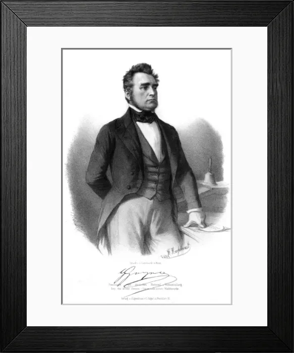 Framed Print : Gugner, Statesman Framed Print : Gugner, Statesman