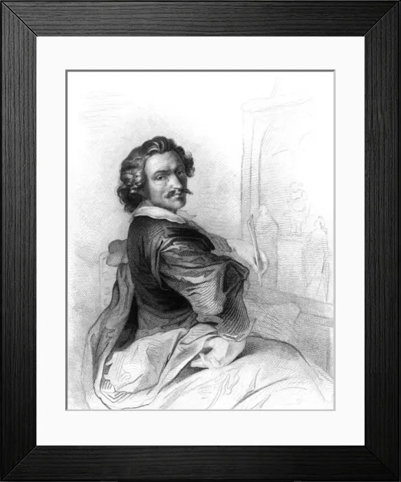 Framed Print : Simon Guillain Framed Print : Simon Guillain