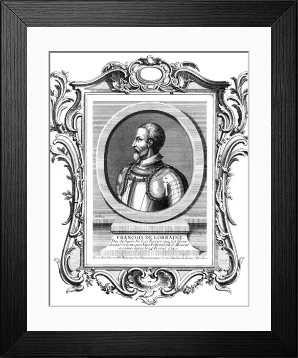 Framed Print : Francois De Guise Framed Print : Francois De Guise