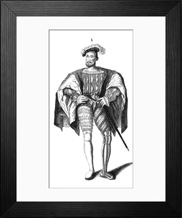 Framed Print : Claude Duc De Guise Framed Print : Claude Duc De Guise