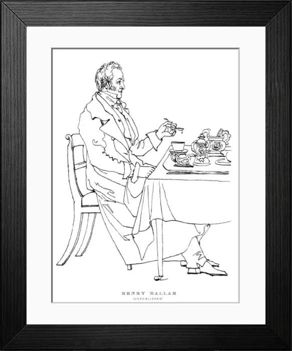 Framed Print : Henry Hallam - 2 Framed Print : Henry Hallam - 2