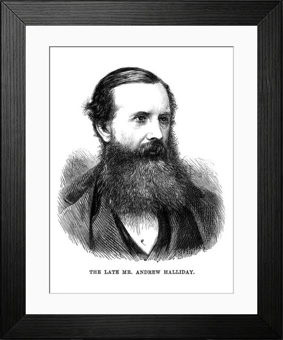 Framed Print : Andrew Halliday - 1 Framed Print : Andrew Halliday - 1