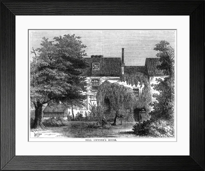 Framed Print : Eleanor Gwyns Home Framed Print : Eleanor Gwyns Home