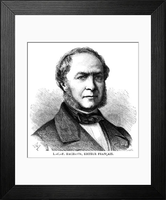 Framed Print : Louis Hachette Framed Print : Louis Hachette