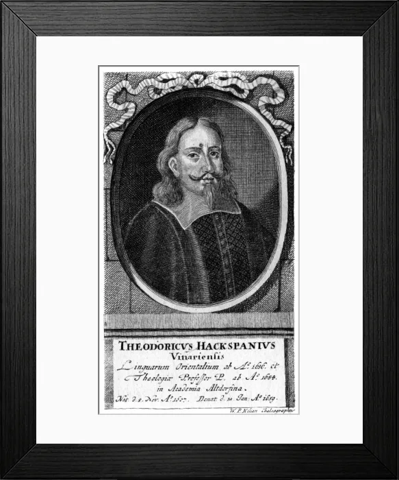 Framed Print : Theodor Hackspan Framed Print : Theodor Hackspan