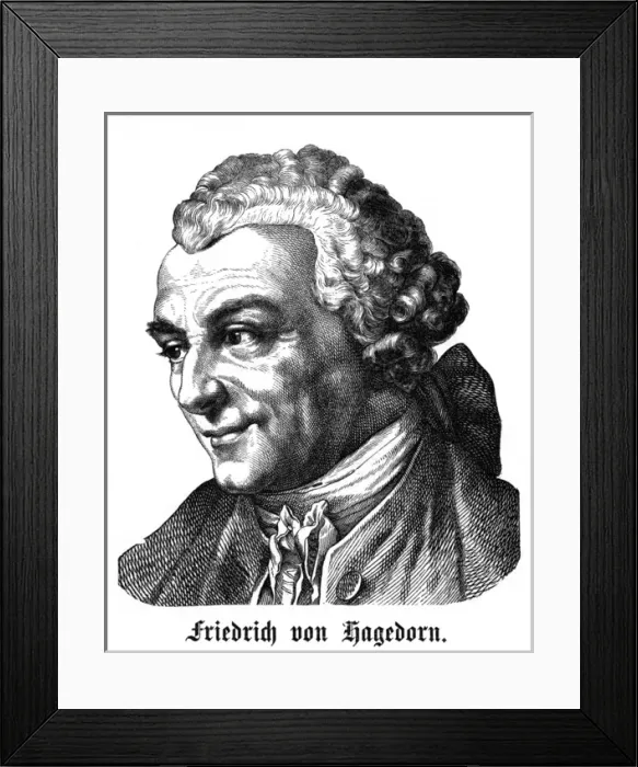 Framed Print : Friedrich V Hagedorn - 1 Framed Print : Friedrich V Hagedorn - 1
