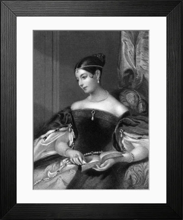 Framed Print : Eliz. Ctess. Harrington Framed Print : Eliz. Ctess. Harrington