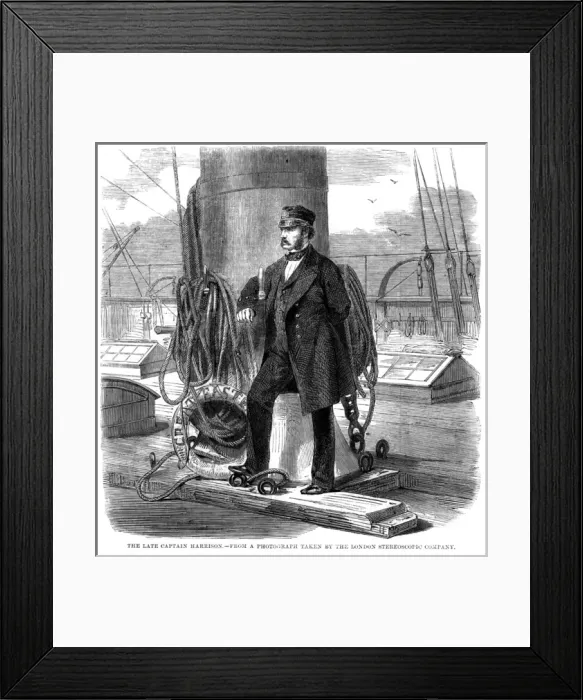 Framed Print : William Harrison, Capt Framed Print : William Harrison, Capt