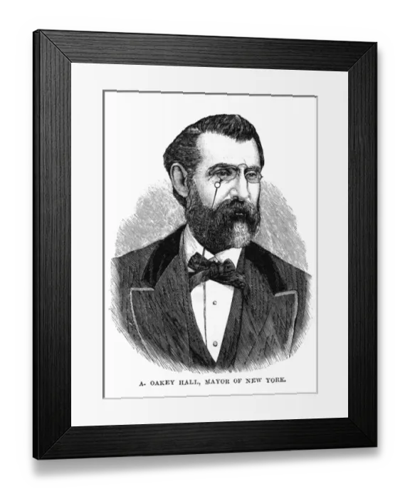 Framed Print : A Oakey Hall Framed Print : A Oakey Hall