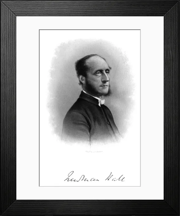 Framed Print : Christopher Newman Hall Framed Print : Christopher Newman Hall