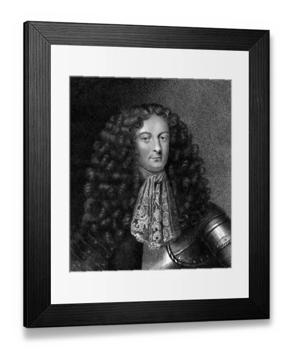 Framed Print : Anthony Count Hamilton 2 Framed Print : Anthony Count Hamilton 2