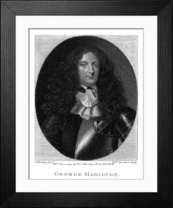 Framed Print : Sir George Hamilton Framed Print : Sir George Hamilton