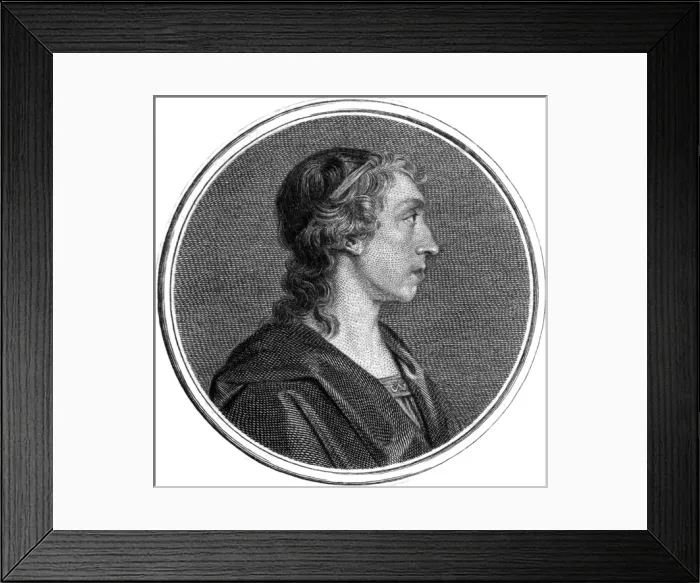 Framed Print : William Hamilton, Poet Framed Print : William Hamilton, Poet