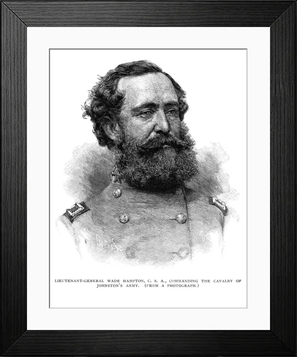 Framed Print : Wade Hampton Framed Print : Wade Hampton