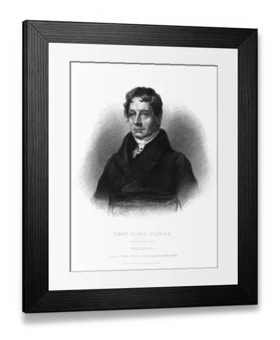 Framed Print : John Hands, Missionary Framed Print : John Hands, Missionary