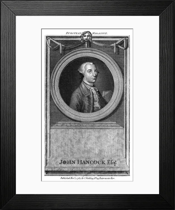 Framed Print : John Hancock Framed Print : John Hancock