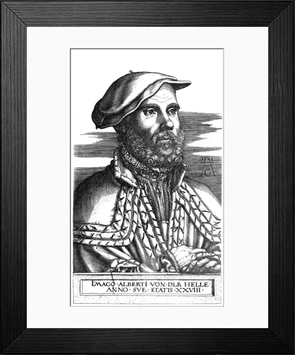 Framed Print : Albrecht Von Der Helle Framed Print : Albrecht Von Der Helle