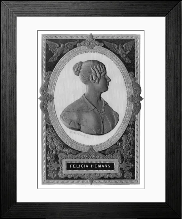 Framed Print : Felicia Hemans - 4 Framed Print : Felicia Hemans - 4