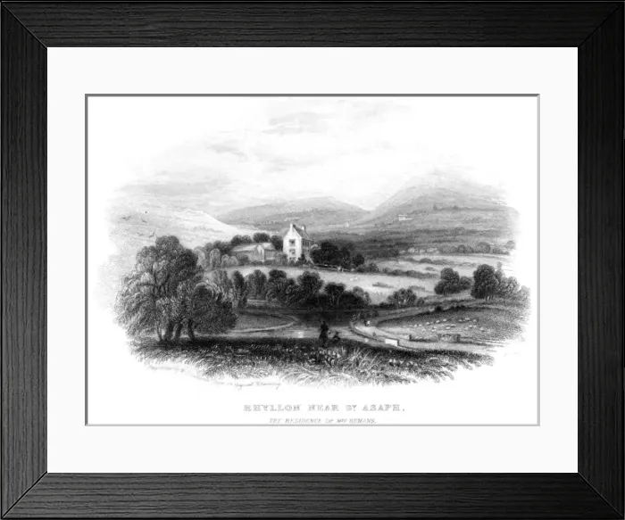 Framed Print : Home of Felicia Hemans Framed Print : Home of Felicia Hemans