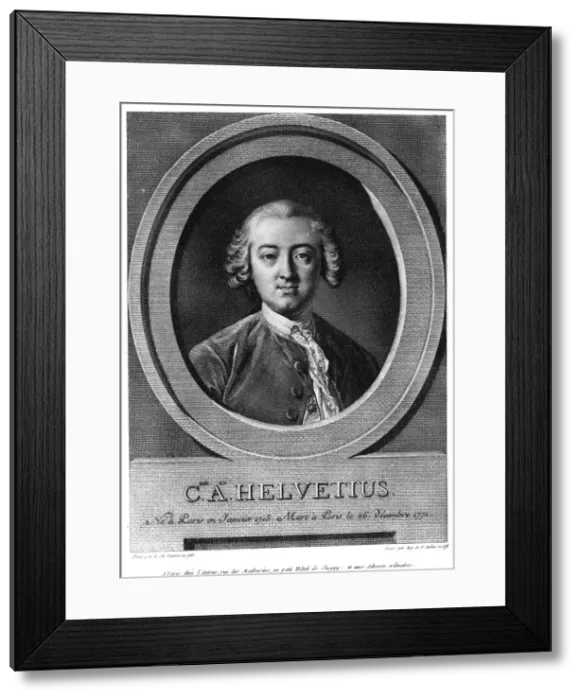 Framed Print : Claude Helvetius - 2 Framed Print : Claude Helvetius - 2