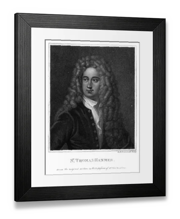 Framed Print : Sir Thomas Hanmer Framed Print : Sir Thomas Hanmer