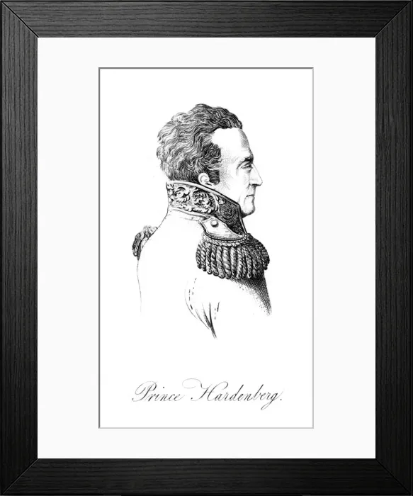 Framed Print : Karl Von Hardenberg Framed Print : Karl Von Hardenberg