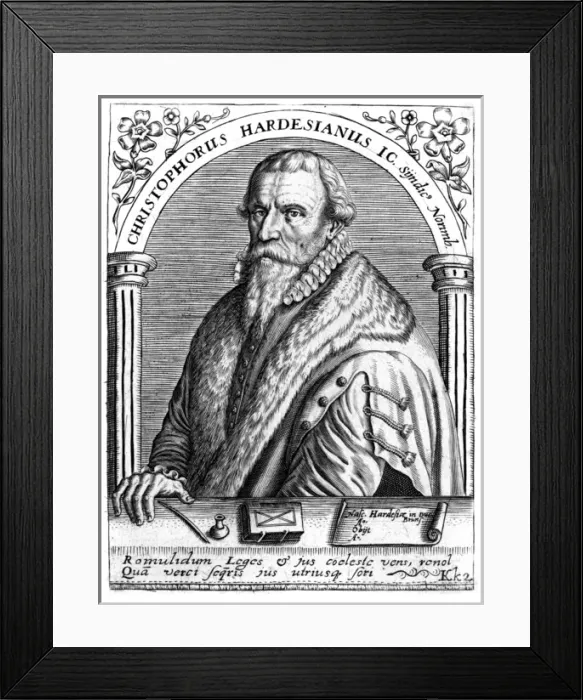 Framed Print : Christoph Hardesianus Framed Print : Christoph Hardesianus