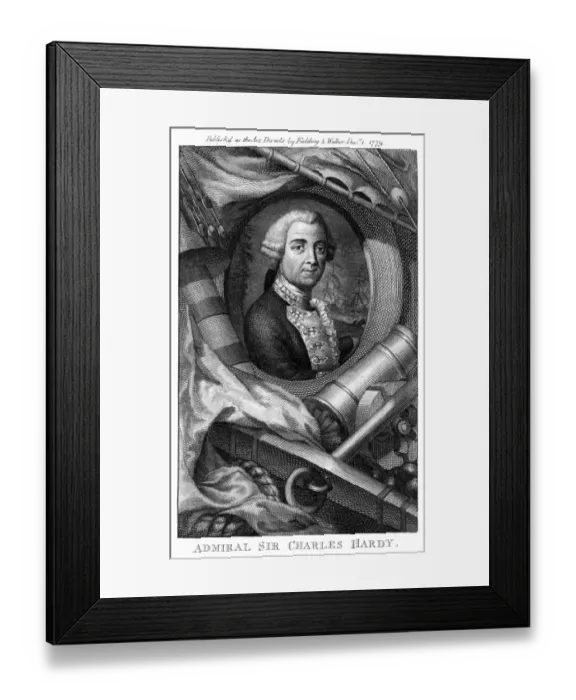Framed Print : Sir Charles Hardy Framed Print : Sir Charles Hardy