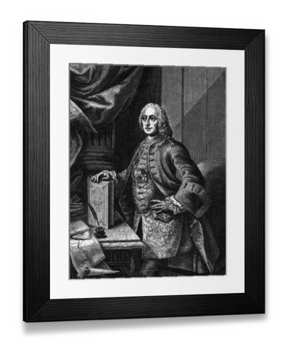 Framed Print : Friedrich Graf Harrach Framed Print : Friedrich Graf Harrach