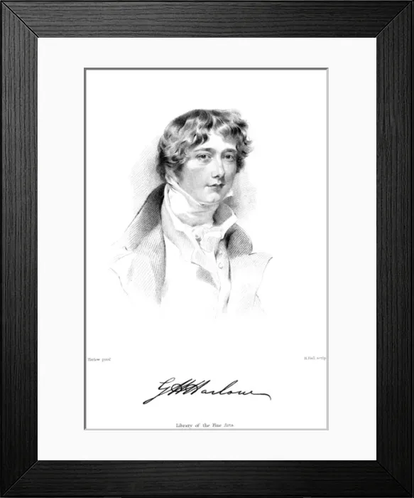 Framed Print : George Henry Harlow Framed Print : George Henry Harlow