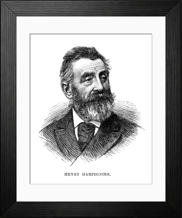 Framed Print : Henri Harpignies Framed Print : Henri Harpignies