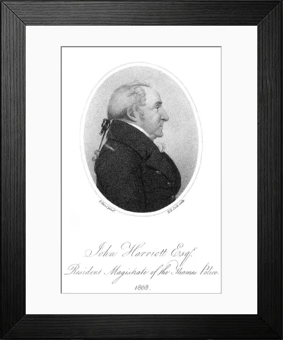 Framed Print : John Harriott - 1 Framed Print : John Harriott - 1