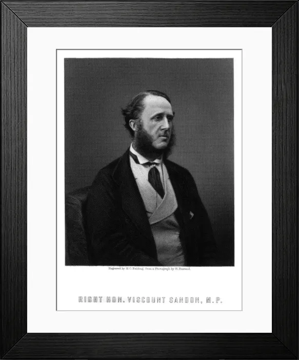 Framed Print : Third Earl Harrowby Framed Print : Third Earl Harrowby