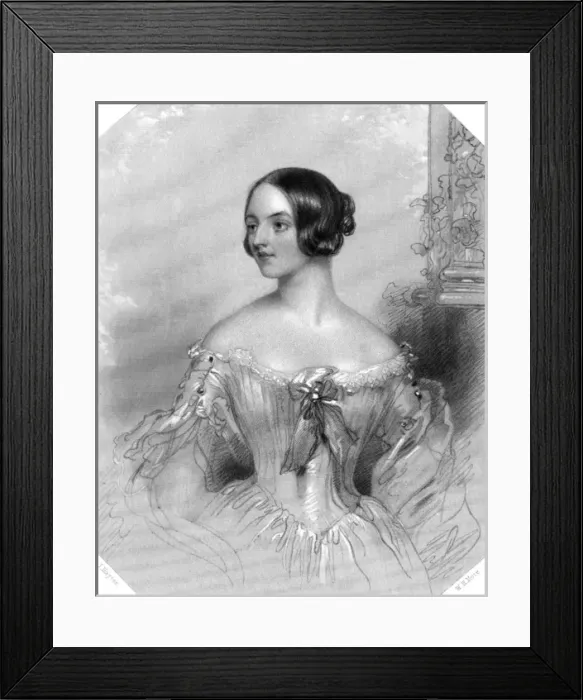 Framed Print : Emma Lady Hartwell Framed Print : Emma Lady Hartwell