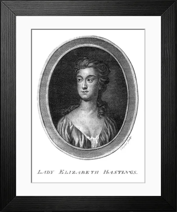 Framed Print : Lady Elizabeth Hastings Framed Print : Lady Elizabeth Hastings