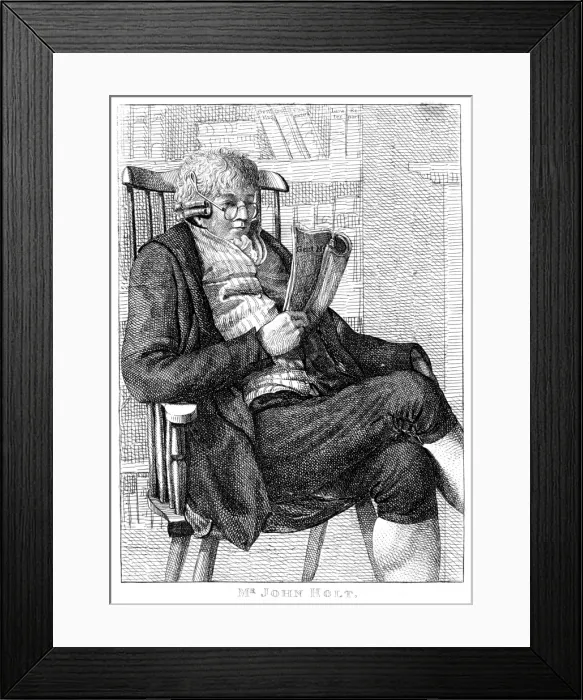 Framed Print : John Holt, Antiquary Framed Print : John Holt, Antiquary