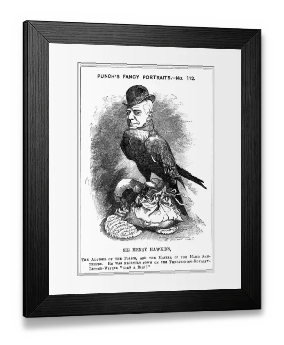 Framed Print : Henry Hawkins, Judge Framed Print : Henry Hawkins, Judge