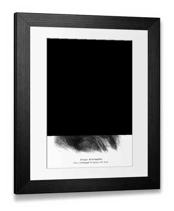 Framed Print : Julian Hawthorne Framed Print : Julian Hawthorne