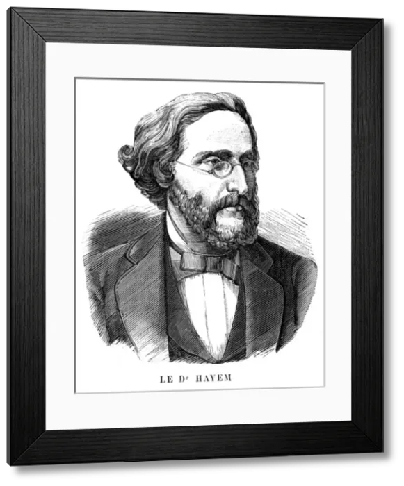 Framed Print : Georges Hayem, Medical Framed Print : Georges Hayem, Medical