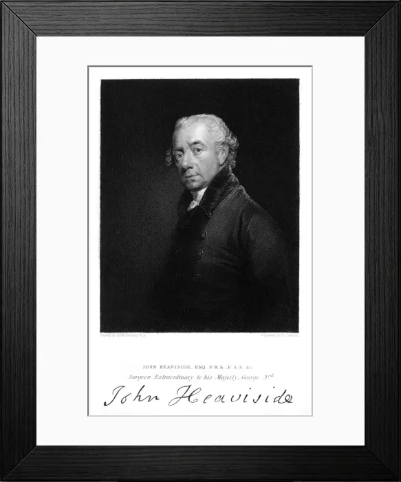 Framed Print : John Heaviside, Medical Framed Print : John Heaviside, Medical