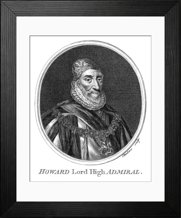 Framed Print : Howard of Effingham Framed Print : Howard of Effingham