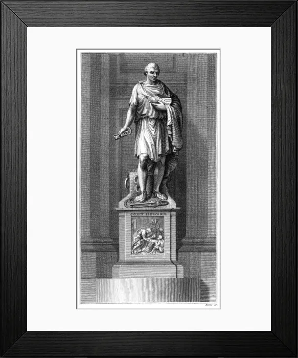 Framed Print : John Howard Statue Framed Print : John Howard Statue