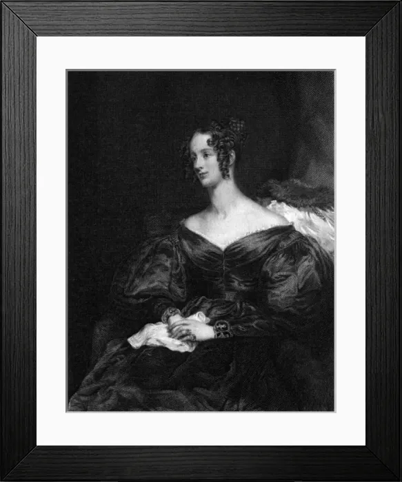 Framed Print : Harriet Countess Howe Framed Print : Harriet Countess Howe