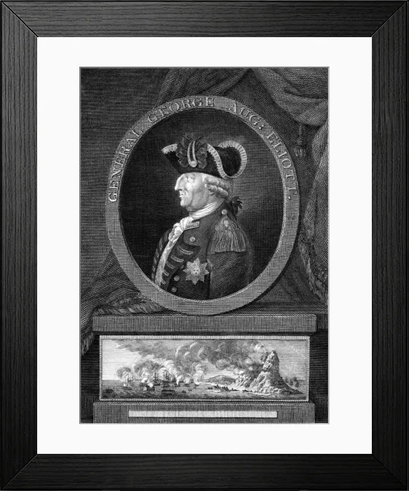 Framed Print : George Baron Heathfield Framed Print : George Baron Heathfield