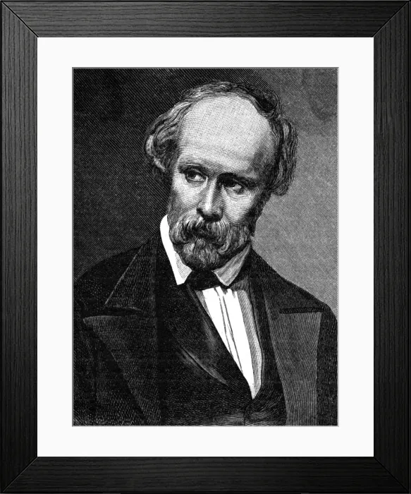 Framed Print : Christ. Fried. Hebbel Framed Print : Christ. Fried. Hebbel